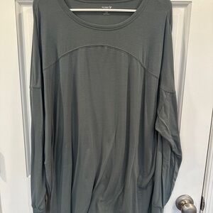 Old Navy Active Long Sleeve Top -Olive Green